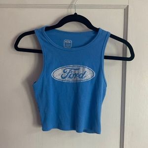 Forever 21 Blue Ford Tanktop